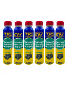 Lot de 6 Nettoyant injecteur, diesel, 300ml - ITEX | Mongrossisteauto.com