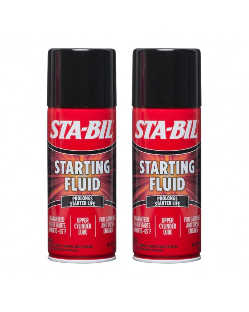 Lot de 2 Démarrage moteur, fluide, 312g – STA-BIL | Mongrossisteauto.com
