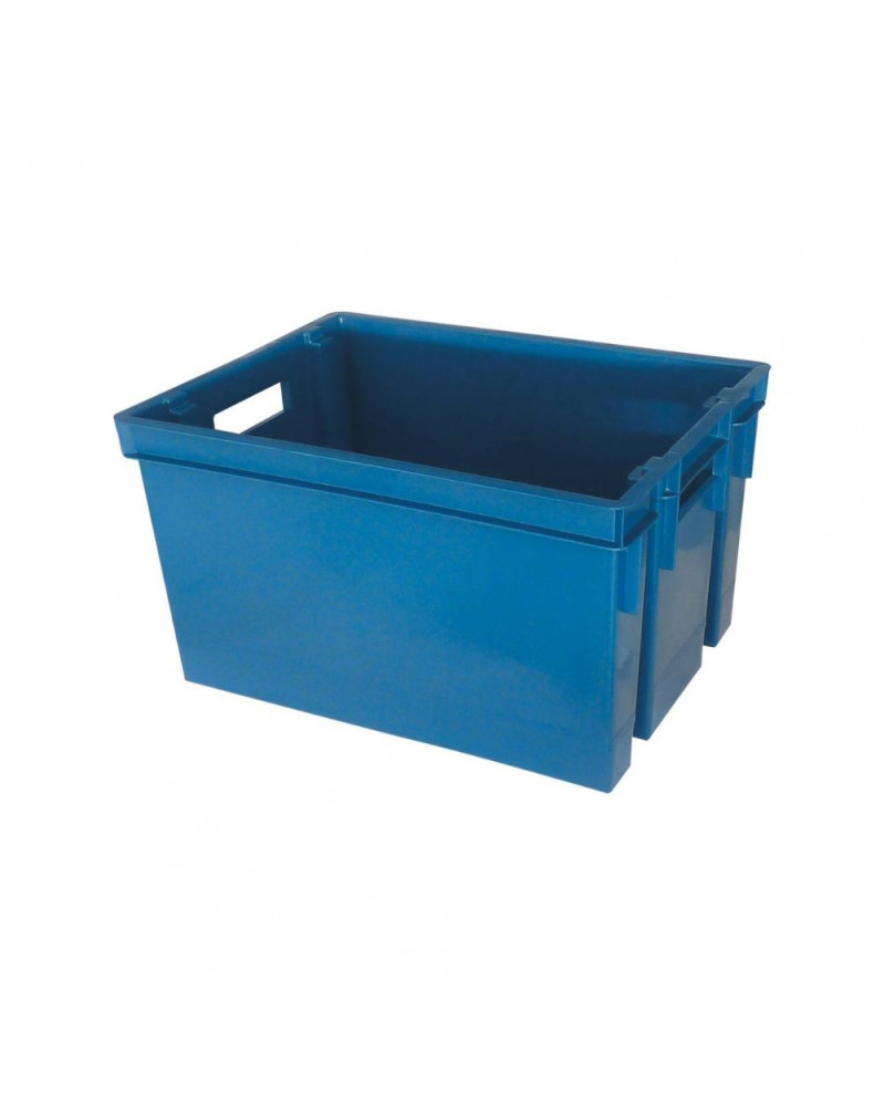 Bac de rangement plastique, 20L, bleu - SODISE | Mongrossisteauto.com