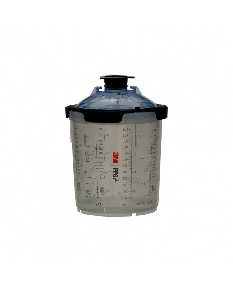 Kit complet godets jetables, 650ml, 125µm - 3M | Mongrossisteauto.com