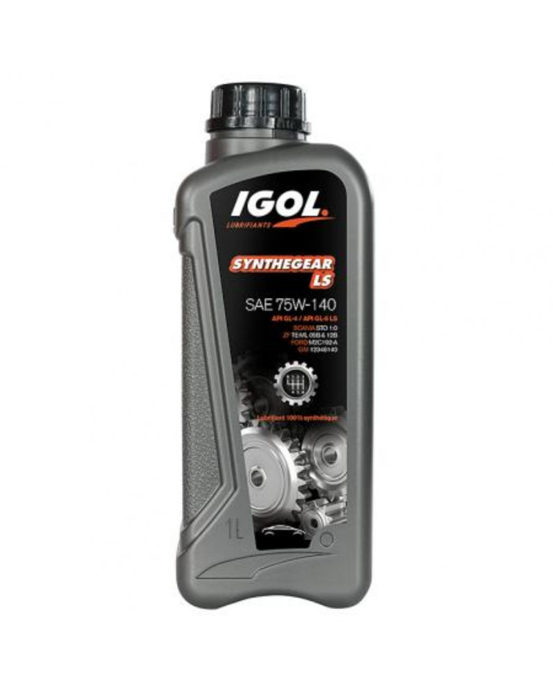 Huile 75W140, boite de vitesses et ponts, 1L - IGOL | Mongrossisteauto.com