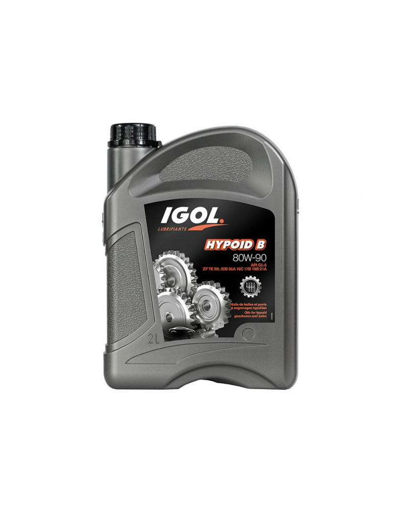 Huile 80W90, boite de vitesses et ponts, 2L - IGOL | Mongrossisteauto.com
