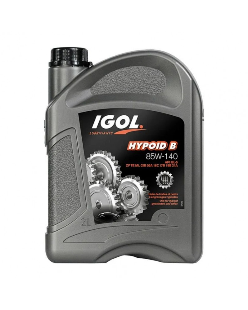 Huile 85W140, boîte de vitesses et ponts, HYPOID B, multigrade, 2L - IGOL | Mongrossisteauto.com