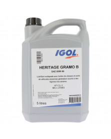 Huile 80W90, boîte de vitesses et ponts, 5L - IGOL | Mongrossisteauto.com