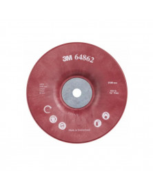 Plateau de ponçage, rouge, 180mm - 3M | Mongrossisteauto.com