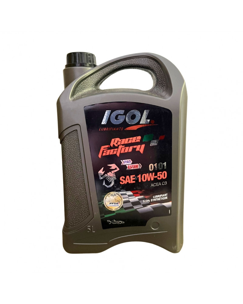 Huile moteur 10W50, 5L - IGOL | Mongrossisteauto.com