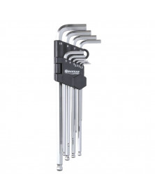 Clé hexagonale, 10 pièces, 1.5 à 10mm - SODISE | Mongrossisteauto.com