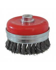 Brosse mécanique, boisseau, torsadée, M14 - SODISE | Mongrossisteauto.com
