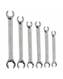 Clés à tuyauter, lot de 6 - SODISE | Mongrossisteauto.com