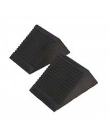 Cale de roue, 2 pièces, 105 x 75 x 75mm - SODISE | Mongrossisteauto.com