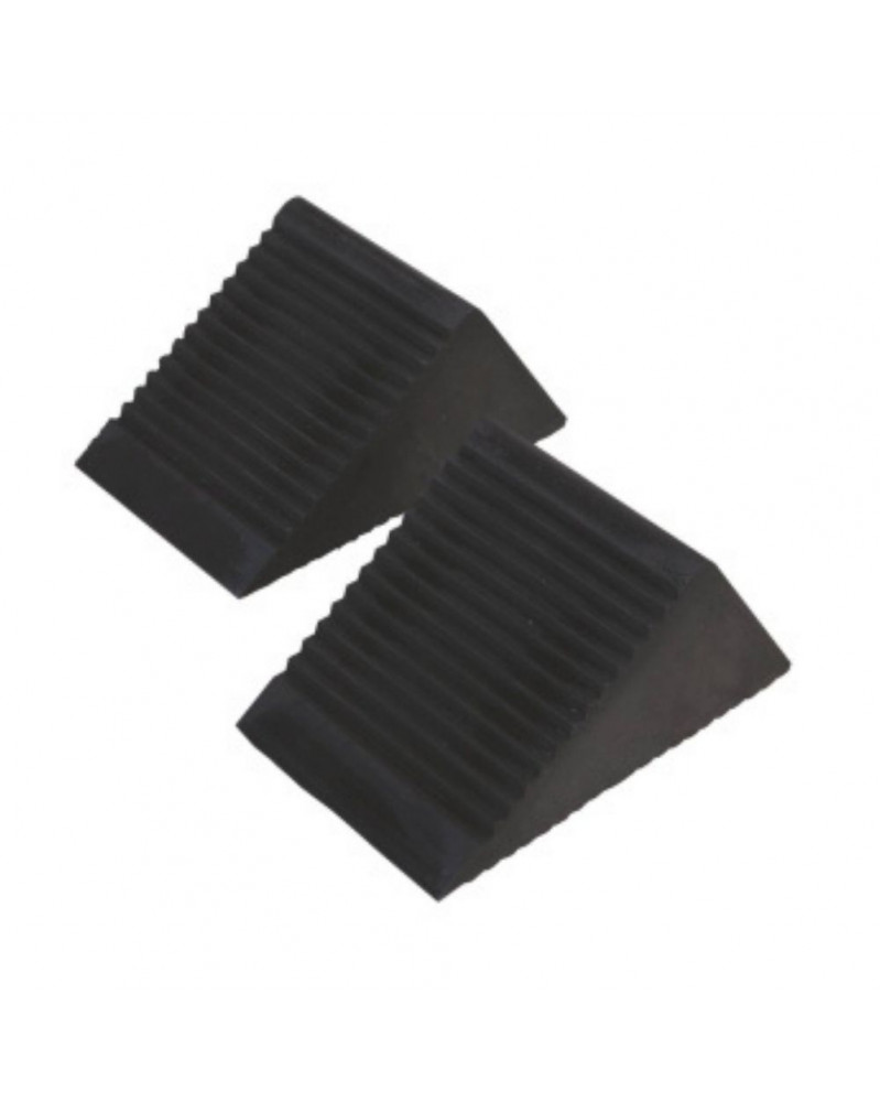 Cale de roue, 2 pièces, 105 x 75 x 75mm - SODISE | Mongrossisteauto.com