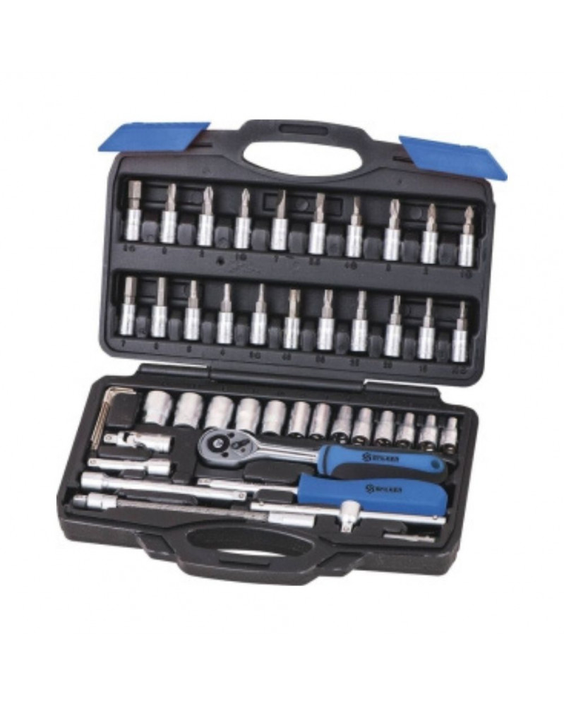 Coffret de douilles 1/4", 46 pièces - SODISE | Mongrossisteauto.com