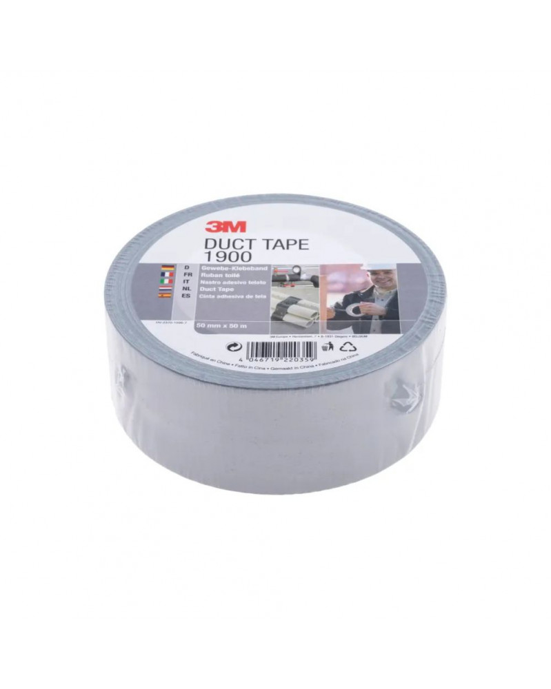 Ruban adhésif toilé, argent, 50mm x 50m – 3M | Mongrossisteauto.com