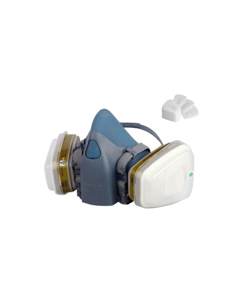 Demi-masque, filtre A2P2 R, taille M – 3M | Mongrossisteauto.com