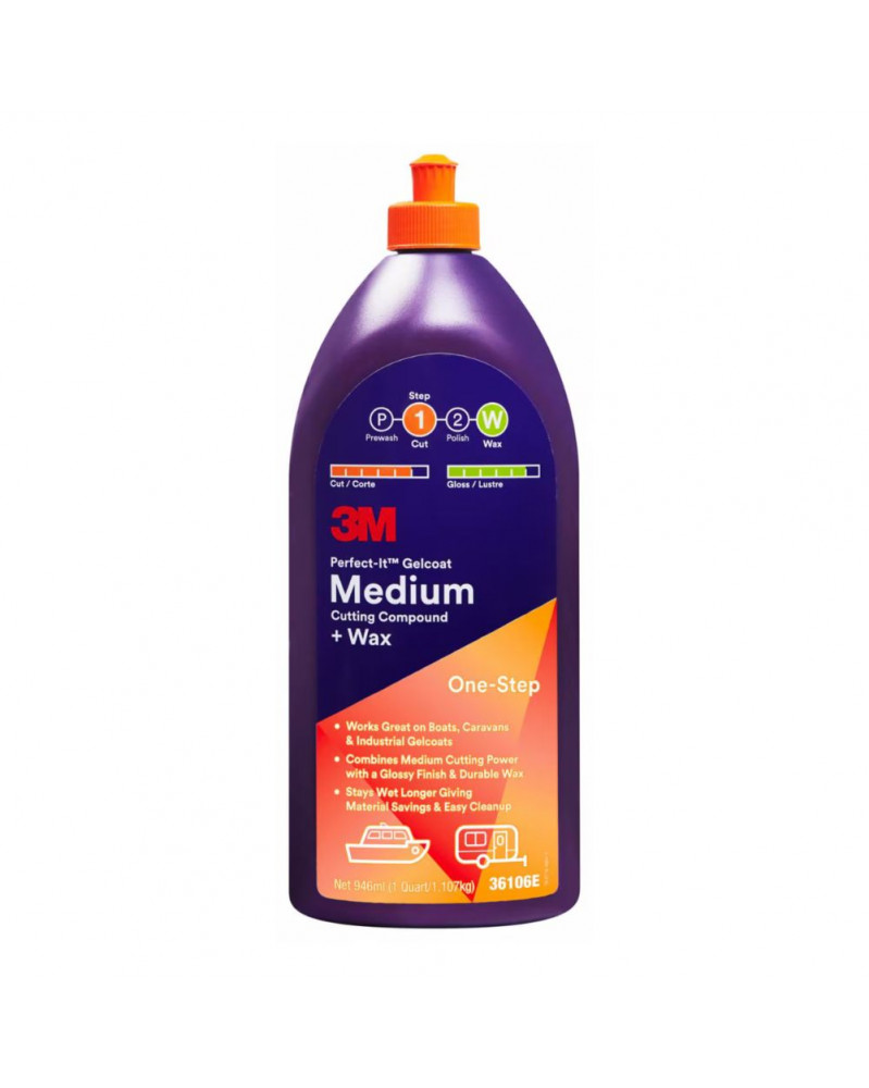 Réparation gelcoat​​, traitement décapant, 946ml ​– 3M | Mongrossisteauto.com
