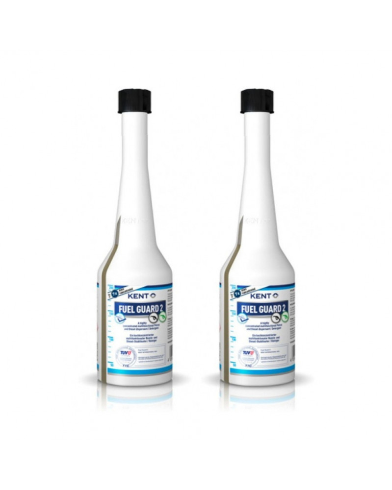 Kent Lot de 2 Fuel Guard 2, nettoyant injecteur (Essence, Diesel, Hybride) - Kent | Mongrossisteauto.com