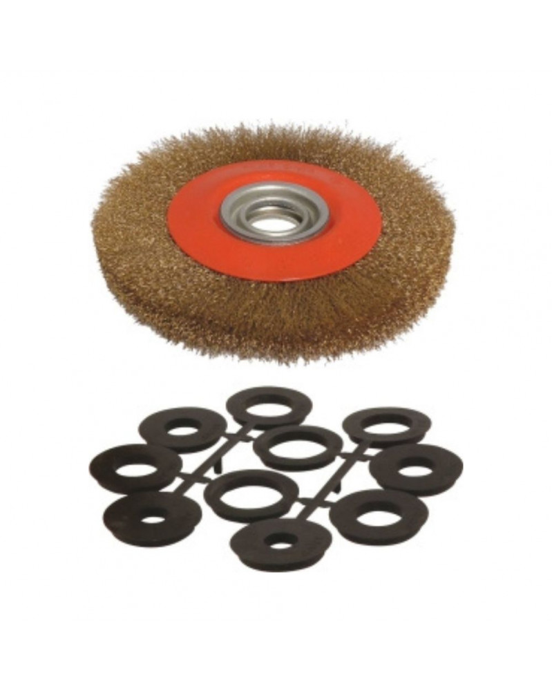 Brosse métallique pour touret​, 200 x 32mm – SODISE | Mongrossisteauto.com