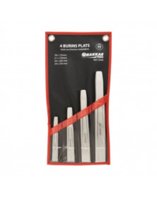 Burin plat​, lot de 4 – SODISE | Mongrossisteauto.com