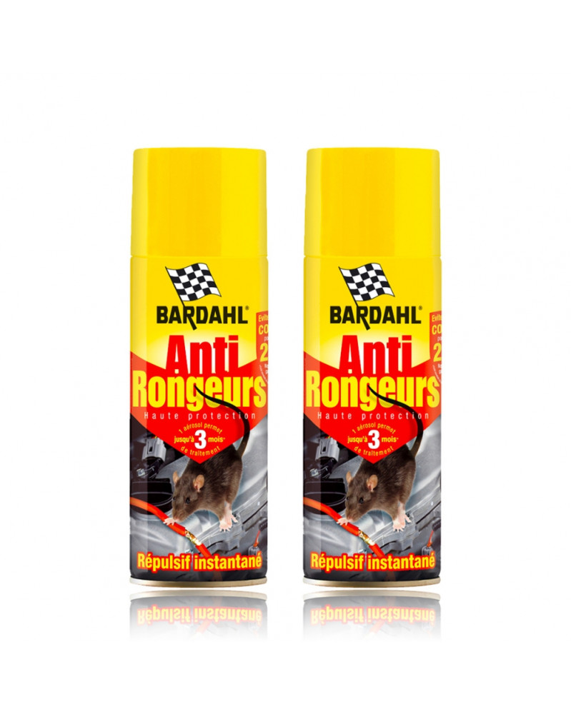 Lot de 2 Bardahl anti rongeur, 400ml - Bardahl | Mongrossisteauto.com