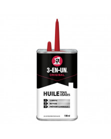 Huile tous usages, 100 ml - 3-EN-UN | Mongrossisteauto.com