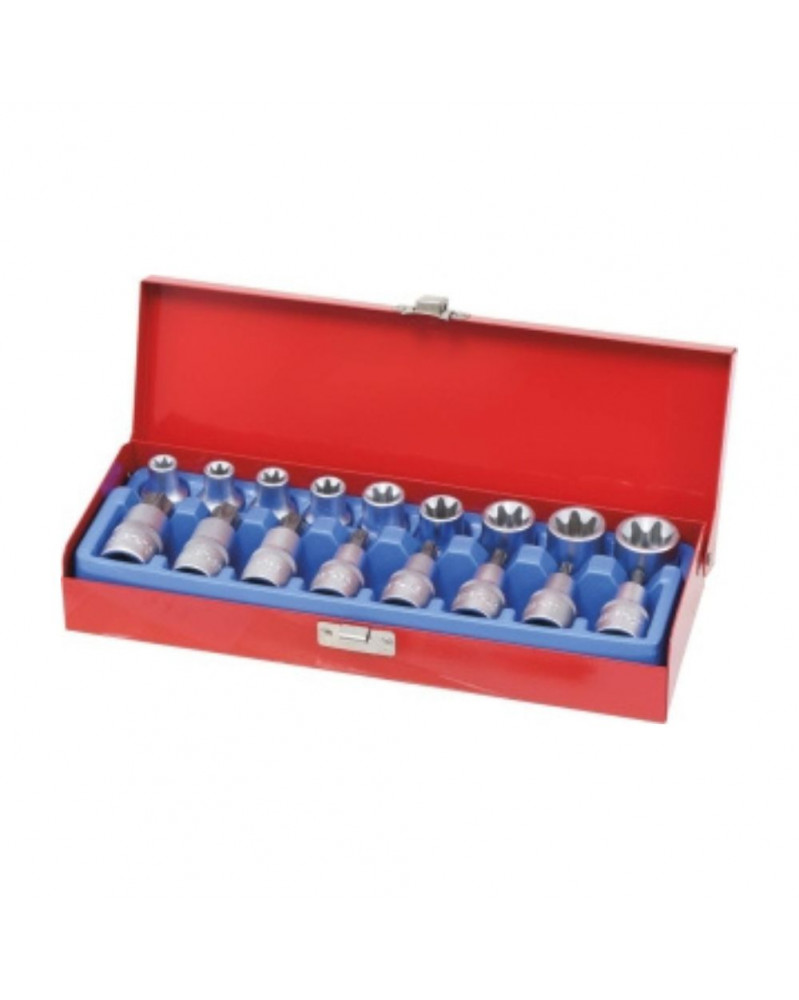 Coffret douilles, embouts torx 1/2", 17 pièces – SODISE | Mongrossisteauto.com