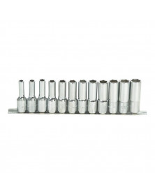 Coffret douille, 1/2 longues, 12 pièces – SODISE | Mongrossisteauto.com