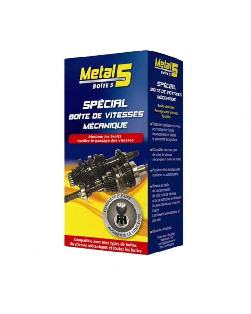Métal 5 spécial boite de vitesses mécanique 70 ml | Mongrossisteauto.com