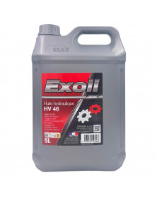 Huile hydraulique HV 46, 5L – Exoil | Mongrossisteauto.com