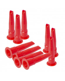 Lot de 10 buses, embouts rouge DGX Teroson | Mongrossisteauto.com