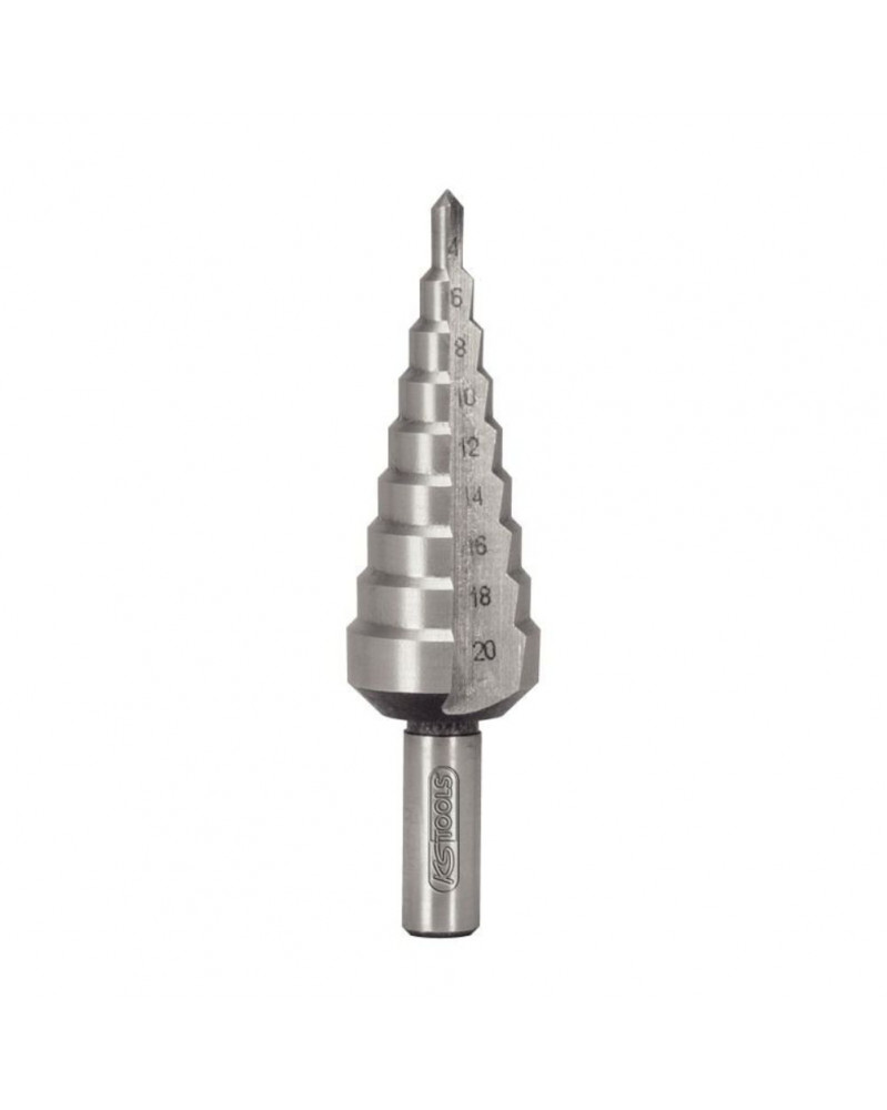 Foret étagé​, HSS pour tôles, 4 à 20mm – Kstools | Mongrossisteauto.com