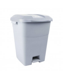 Poubelle à pédale​, 50L, gris​​​​​ – Sodise | Mongrossisteauto.com