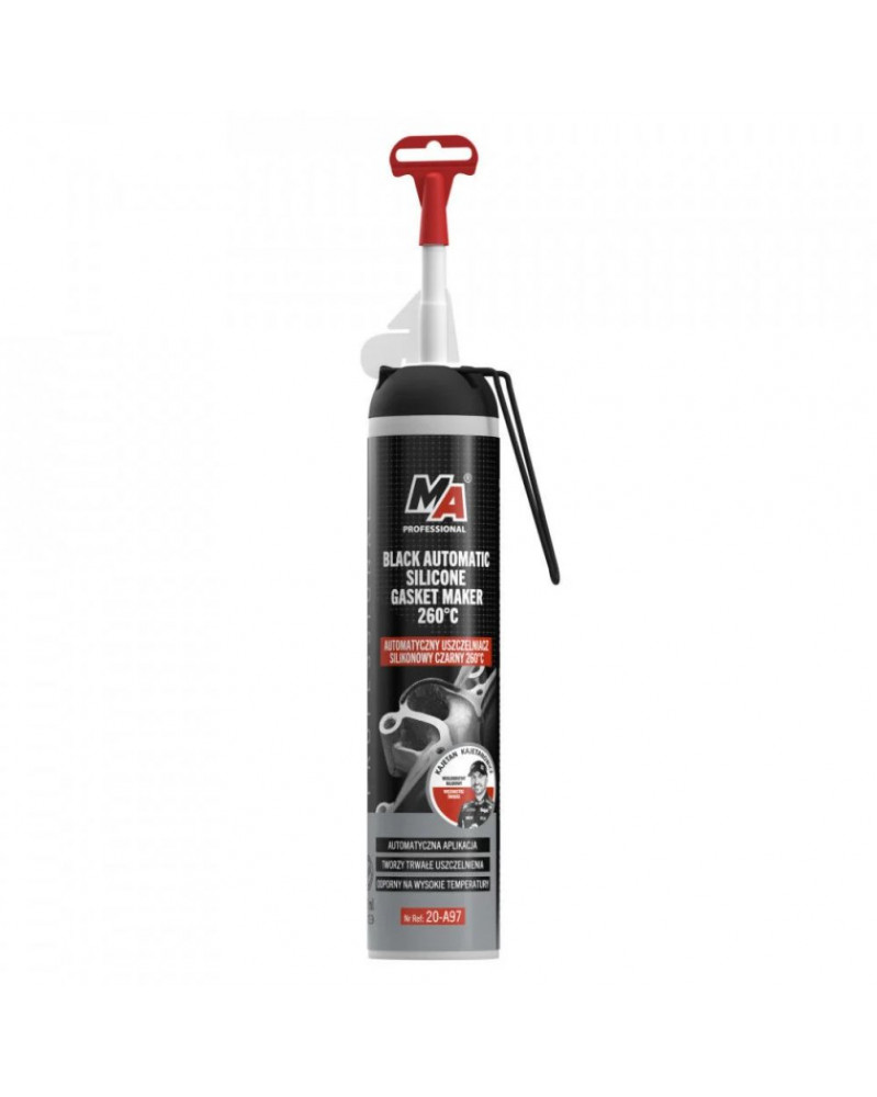 Joint silicone noir, 260°C, 200ml – MA Professional | Mongrossisteauto.com