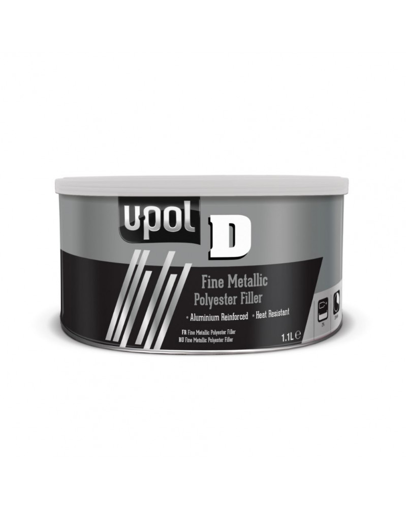 Mastic aluminium​​​​, gris argenté, 1.1L – UPOL | Mongrossisteauto.com