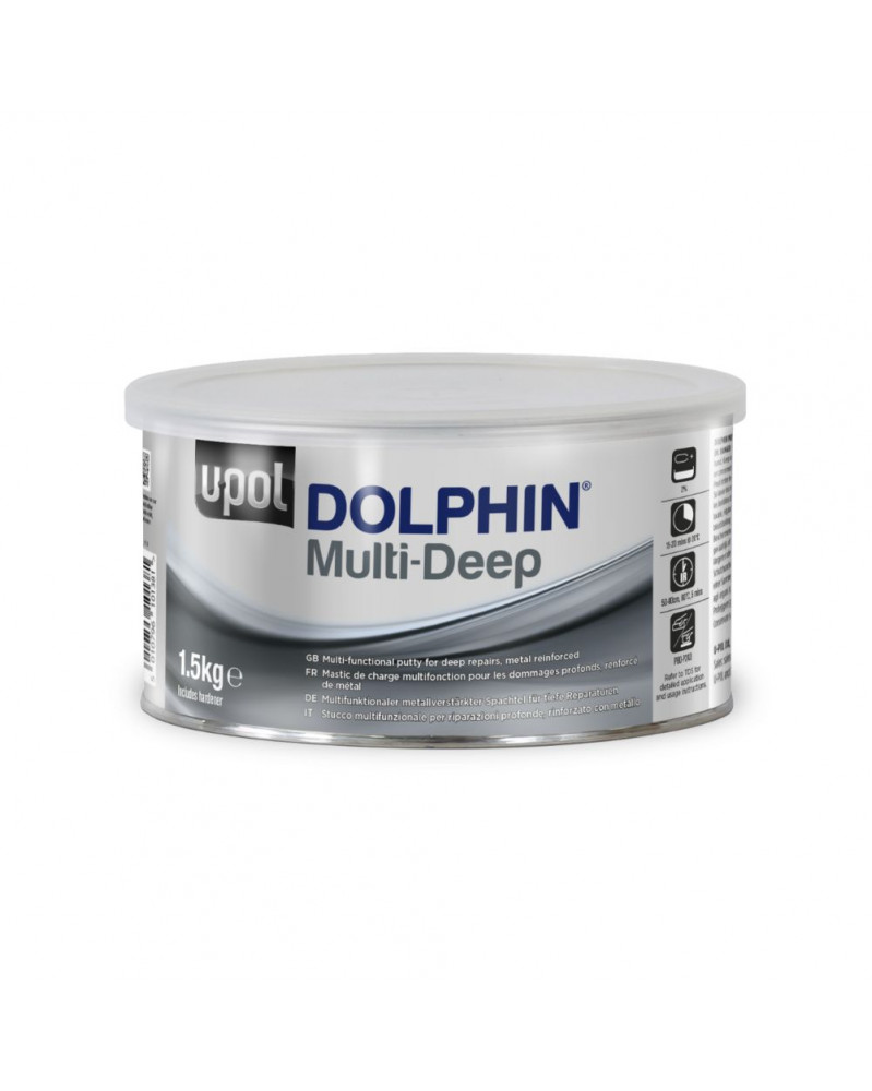 Mastic carrosserie​​​​​, multifonction, gris argenté, 1.5kg – UPOL | Mongrossisteauto.com