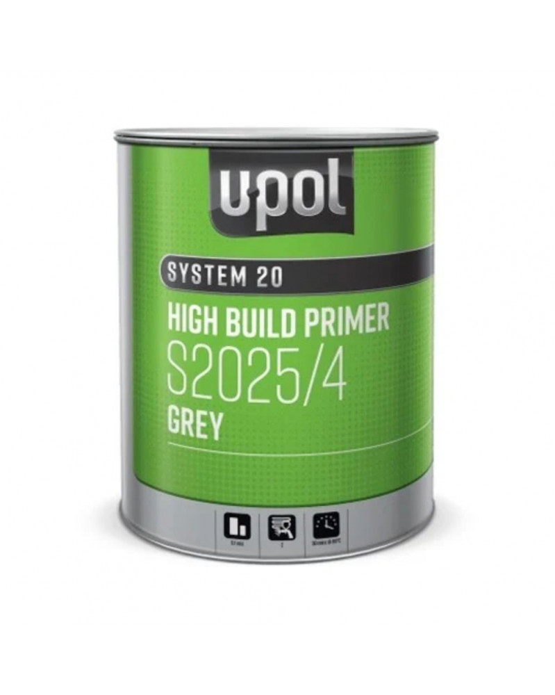 Apprêt garnissant​​​​​, system 20, gris, 1L – UPOL | Mongrossisteauto.com