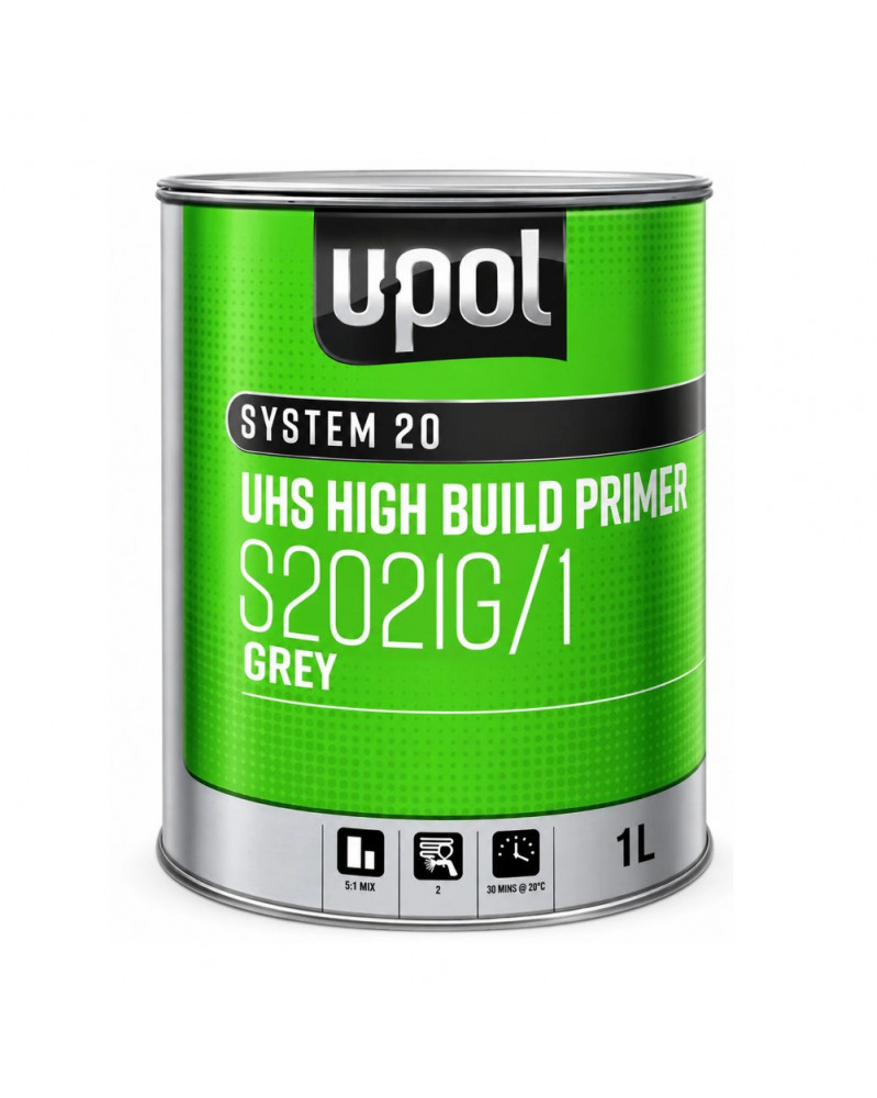 Apprêt garnissant​​​​​​​, multifonction, gris, 1L – UPOL | Mongrossisteauto.com