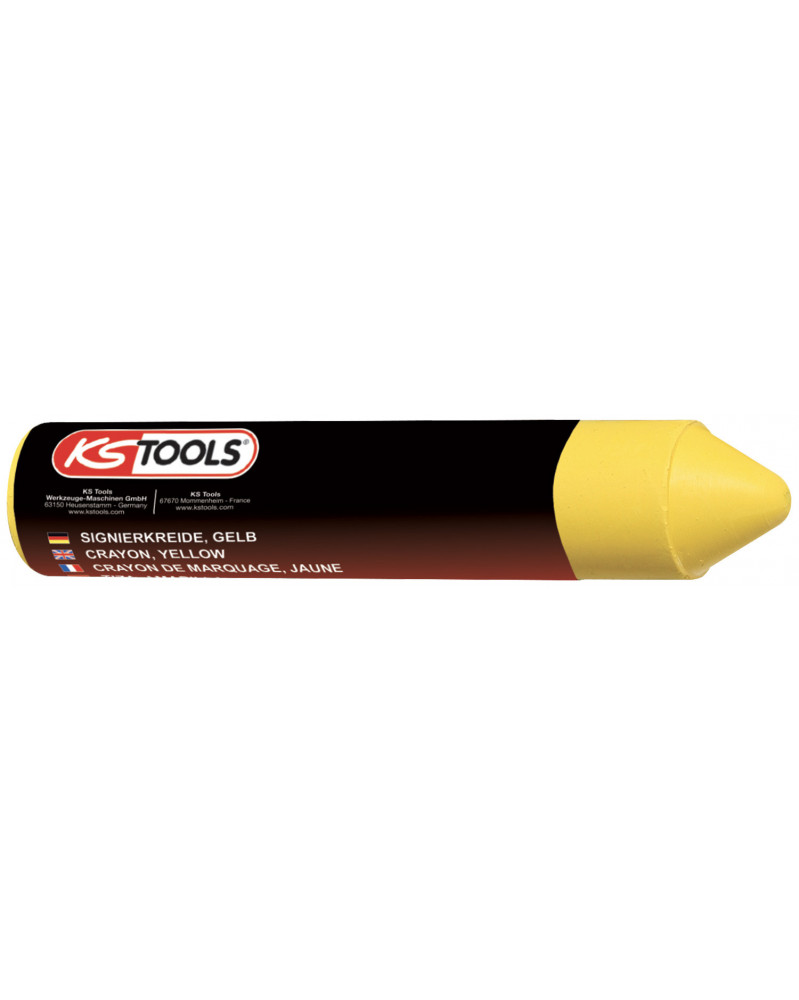 Crayon jaune marquage pneu 12 pces KSTOOLS | MonGrossisteAuto.com