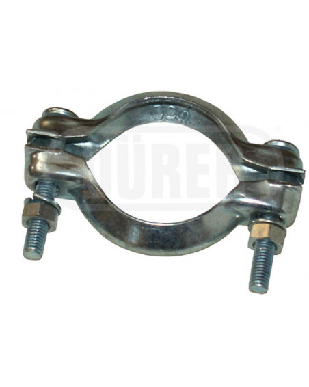 Raccord De Tuyau échappement JP Group - 45 Mm X 90 Mm, Collier Double Serrage