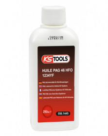 Huile PAG 46 HFO 1234YF, 250 ml - KS TOOLS | Mongrossisteauto.com