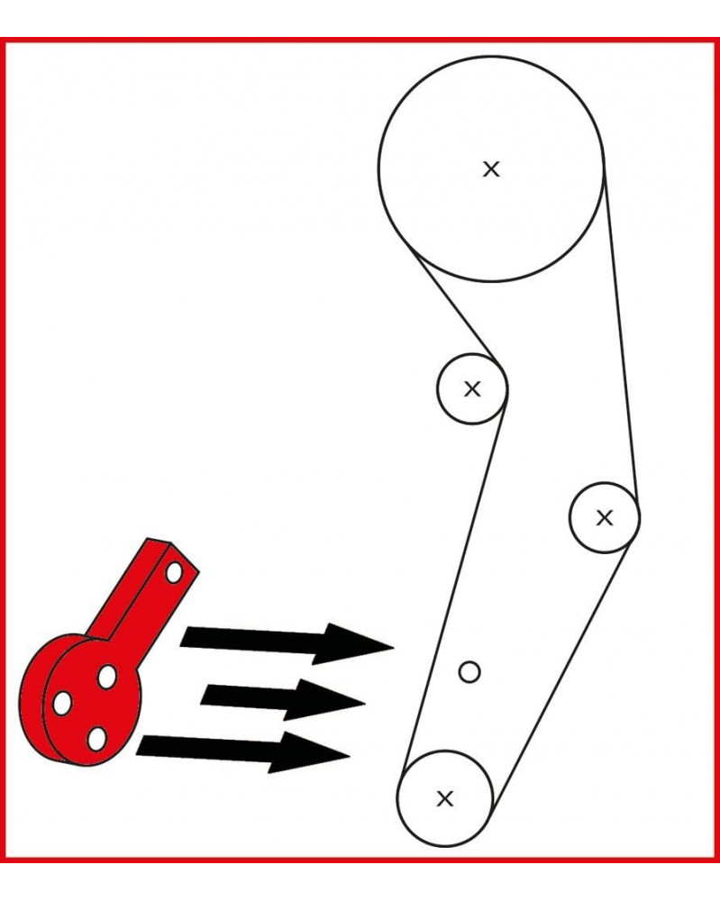 Extracteur KS TOOLS Pour Axe De Blocage - Fiat Ducato (911.2440)
