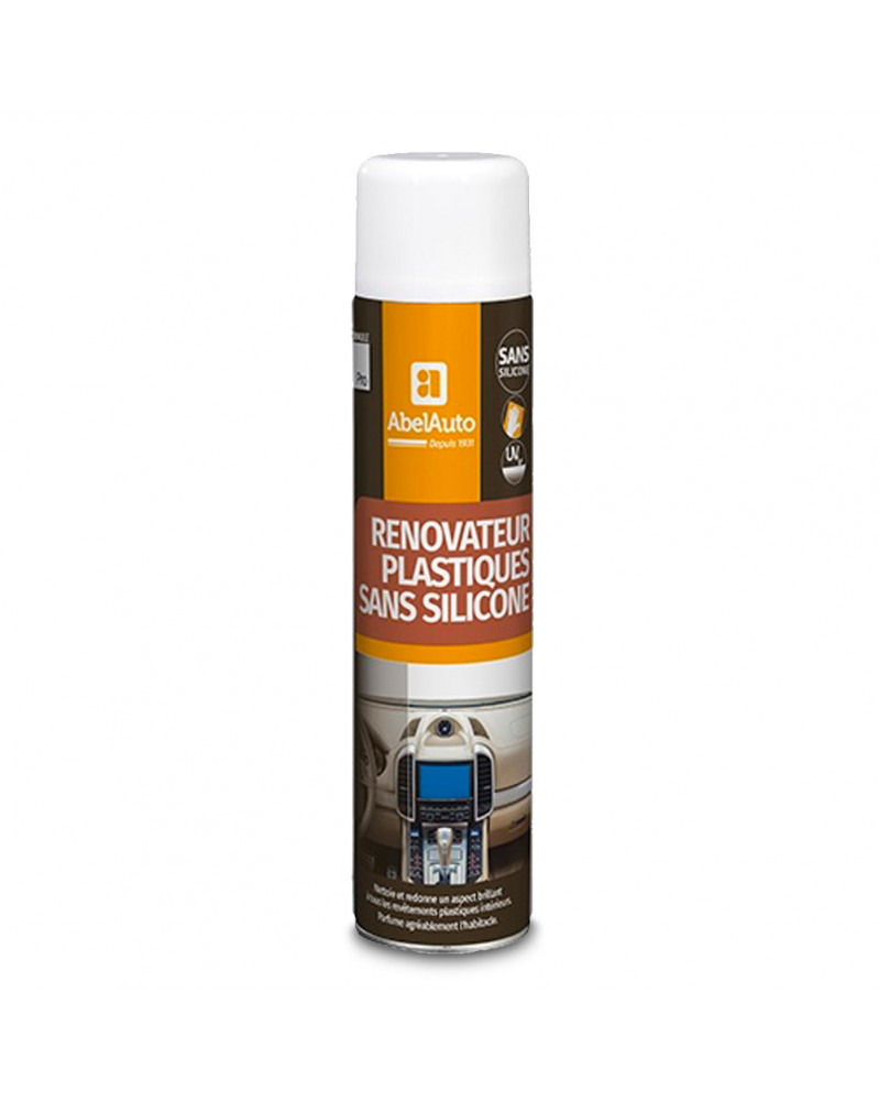 Rénovateur Plastiques voiture Sans silicone 600ml - Abel Auto | mongrossisteauto.com Rénovateur Plastiques voiture Sans silicone 600ml - Abel Auto | mongrossisteauto.com
