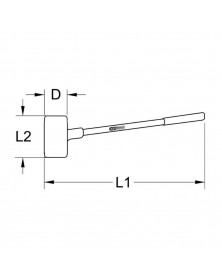 Marteau anti rebond Ø 45 mm KSTOOLS | MonGrossisteAuto.com