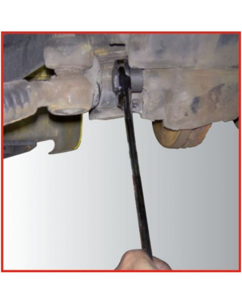 KS Tools 150.1978 – Clé Mâle Longue Pour étriers De Frein – 6 Mm – Longueur 226 Mm – Poignée Alu Moletée – Outil Professionnel Robuste – Pour Bricoleurs Et Pros