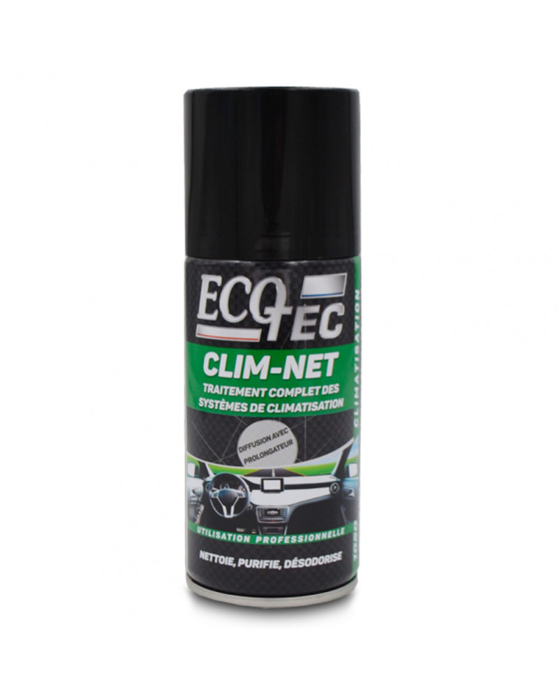 CLIM-NET Traitement système climatisation 125ml - Ecotec| Mongrossisteauto.com