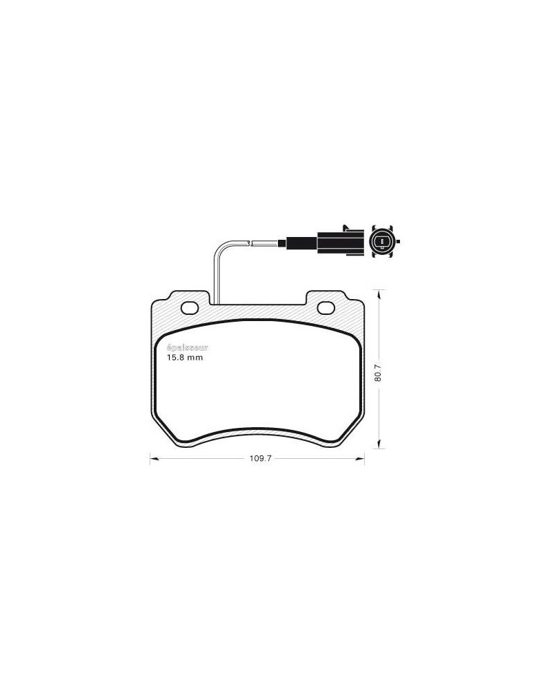 Kit de plaquettes de frein, frein à disque MGA Ref : 1000 adaptable ALFA ROMEO AUDI | Mongrossisteauto.com Kit de plaquettes de frein, frein à disque MGA Ref : 1000 adaptable ALFA ROMEO AUDI | Mongrossisteauto.com