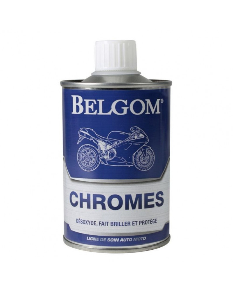 Belgom chrome, nettoyant chrome voiture, 250ml - Belgom | Mongrossisteauto.com