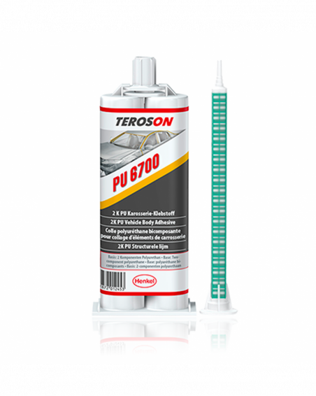 Teroson PU 6700 Colle Polyuréthane Bicomposante Carrosserie 50 Ml ...