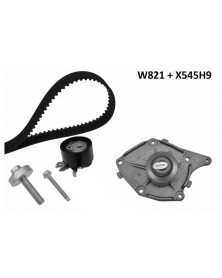 Pompe à eau + kit de courroie de distribution MGA Ref : 821K1 adaptable RENAULT | Mongrossisteauto.com