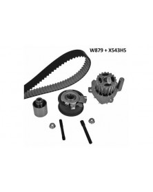 Pompe à eau + kit de courroie de distribution MGA Ref : 879K4 adaptable VAG | Mongrossisteauto.com