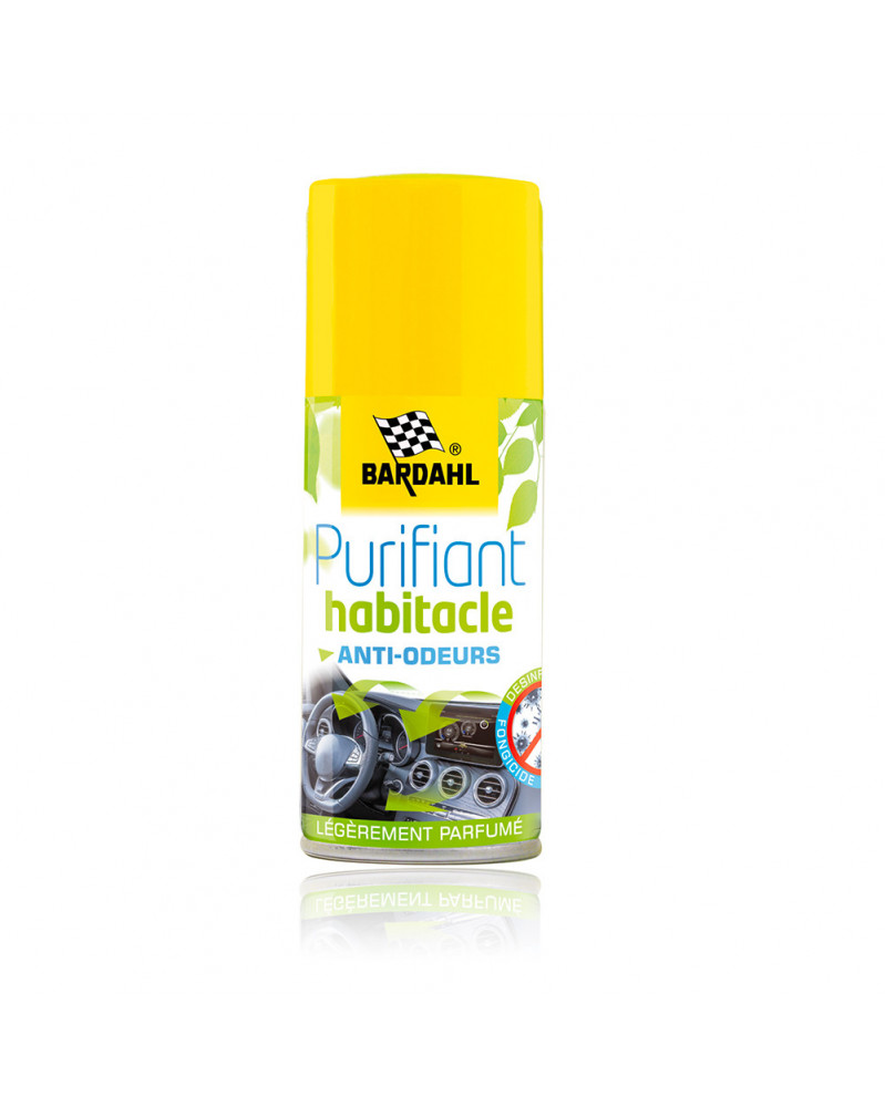Purifiant Habitacle supprime les odeurs 125ml - Bardahl | Mongrossisteauto.com Purifiant Habitacle supprime les odeurs 125ml - Bardahl | Mongrossisteauto.com